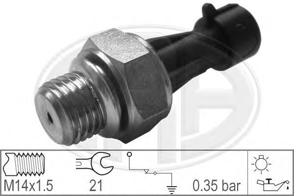 Compre 1131C7 Peugeot/Citroen Sensor de pressão de óleo