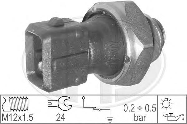 Sensor de pressão de óleo BMW 12617620512