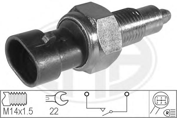 Sensor de ativação das luzes de marcha à ré Fiat/Alfa/Lancia 7588520