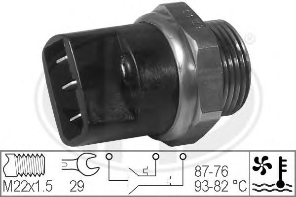Sensor de temperatura do fluido de esfriamento (de ativação de ventilador do radiador) ERA 330212 preço, a partir de 20,54 USD