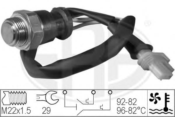 Compre 7700777683 Renault (RVI) Sensor de temperatura do fluido de esfriamento (de ativação de ventilador do radiador)