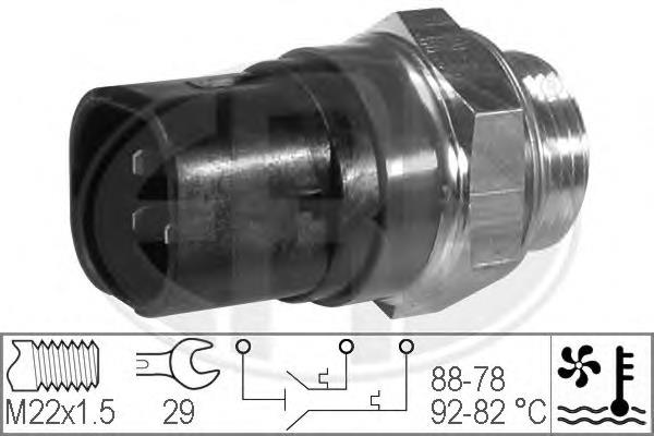 Compre 16148210013 Meyle Sensor de temperatura do fluido de esfriamento (de ativação de ventilador do radiador)