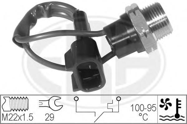 Compre 36220 FAE Sensor de temperatura do fluido de esfriamento (de ativação de ventilador do radiador)