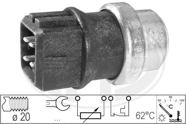 Compre 701919369 VAG Sensor de temperatura do fluido de esfriamento