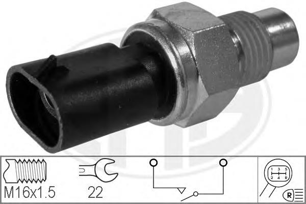 Sensor de ativação das luzes de marcha à ré 6178267 Ford