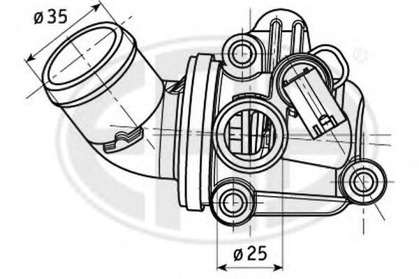 Termostato 30222 Metalcaucho