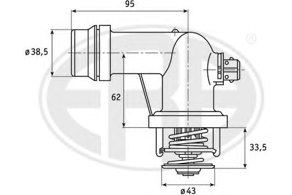 Termostato BMW 11531437085