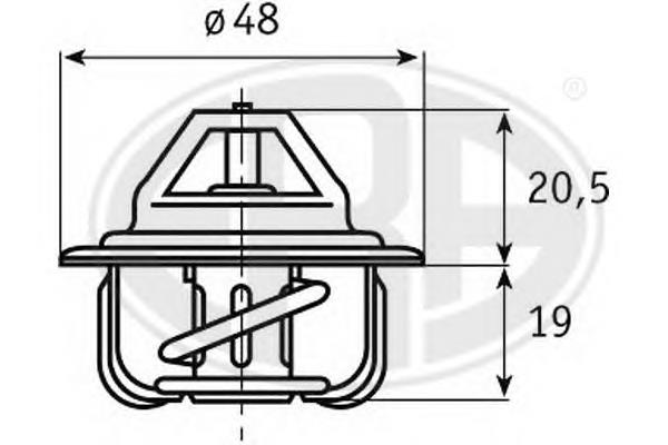 Termostato 036121113 VAG