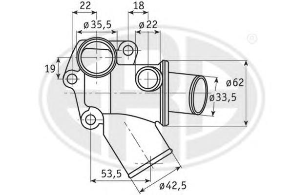 DTM82318 Denso Termostato