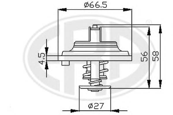 98432310 Iveco Termostato