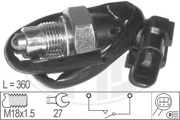 Sensor de ativação das luzes de marcha à ré EPS 1860319 preço, a partir de 17,59 USD