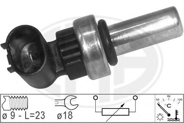 Compre 12641073 Opel Sensor de temperatura do fluido de esfriamento