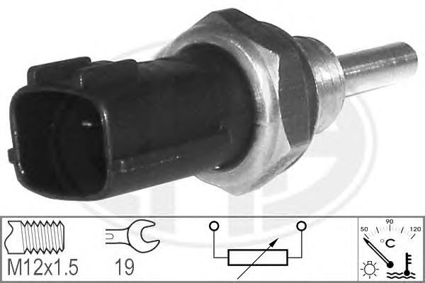 Sensor de temperatura do fluido de esfriamento 13311288284 BMW
