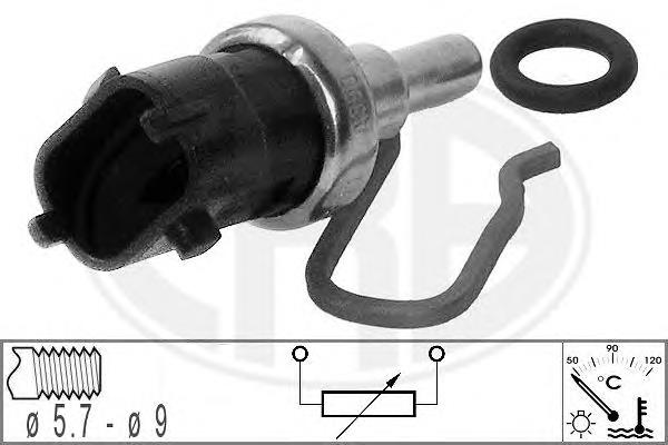 Sensor de temperatura do fluido de esfriamento Peugeot/Citroen 55206393 preço, a partir de 17,87 USD
