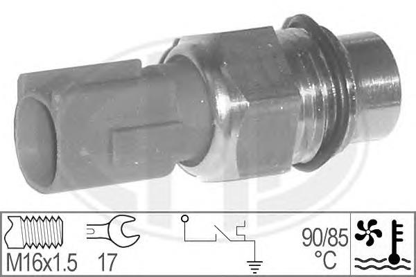 330768 ERA Sensor de temperatura do fluido de esfriamento (de ativação de ventilador do radiador)
