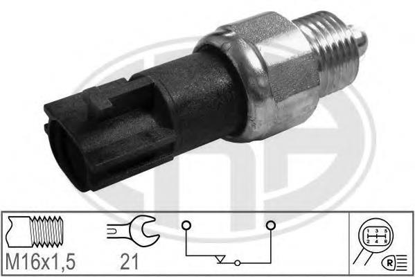 Sensor de ativação das luzes de marcha à ré Renault (RVI) 320066J00A