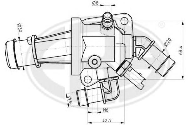 Compre 1769084E50 Suzuki Termostato