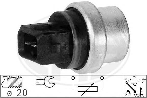 701959625 VAG Sensor de temperatura do meio ambiente