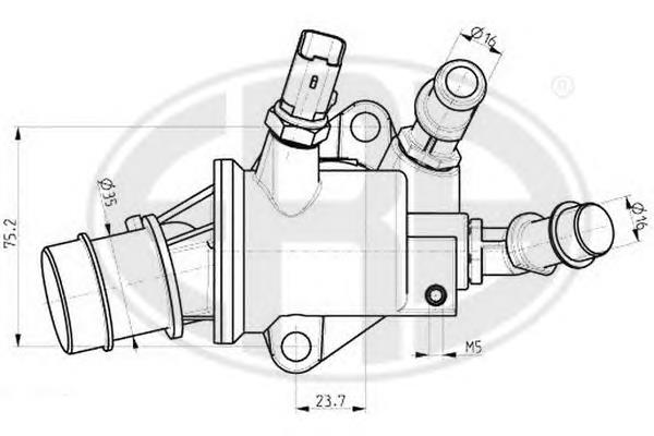 Termostato Febi 45540 preço, a partir de 48,82 USD