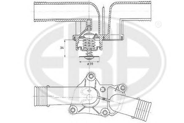 Termostato Gates TH28695G1 preço, a partir de 36,31 USD