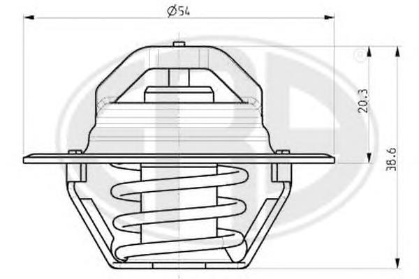 1805711 Ford Termostato