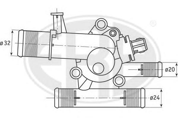 Termostato 1769067JG0 Suzuki