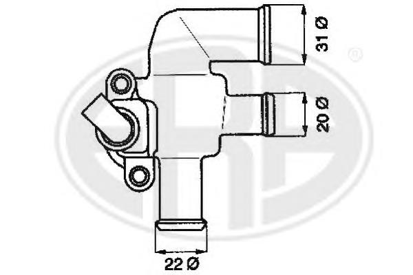 Termostato ERA 350197 preço, a partir de 42,02 USD