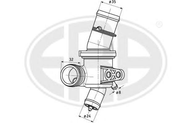 Termostato Mercedes A6402000515 preço, a partir de 30,64 USD