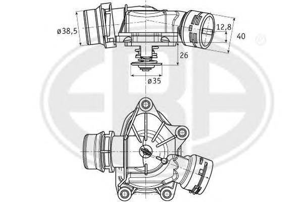 Compre 35887 Metalcaucho Termostato