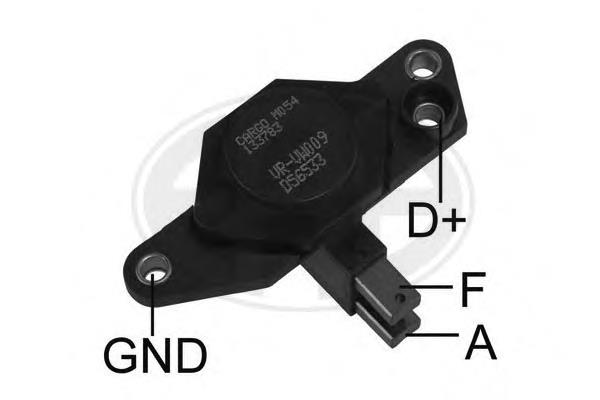 Relê-regulador do gerador (relê de carregamento) Mercedes A0001500255