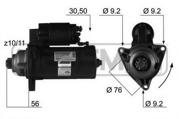 3834 Cevam Motor de arranco