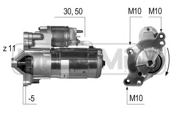 Motor de arranco VALEO 438200