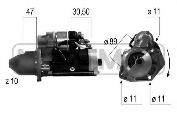 Compre 2995986 Iveco Motor de arranco