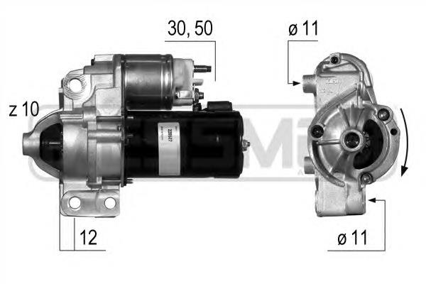 Motor de arranco 5802CZ Peugeot/Citroen