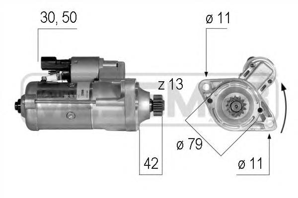 Motor de arranco LRS02474 Lucas
