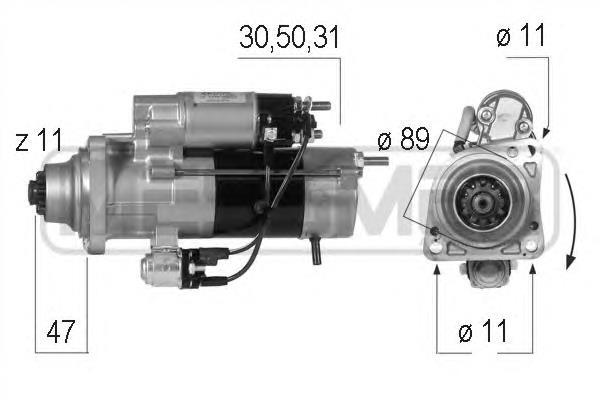Compre MS775 Mahle Original Motor de arranco