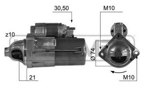 220443 ERA Motor de arranco