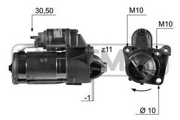 8200628429 Renault (RVI) Motor de arranco