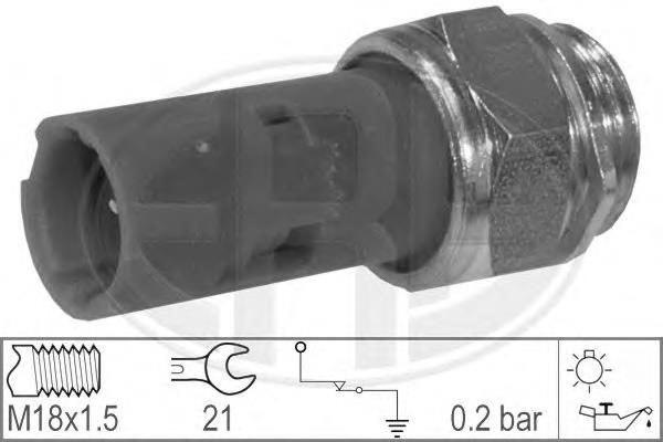 Sensor de pressão de óleo AF02876 Alfa E-Parts