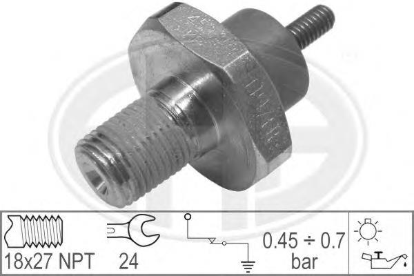 Sensor de pressão de óleo 6703036 Ford