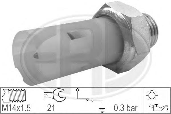 Sensor de pressão de óleo 8200671285 Renault (RVI)