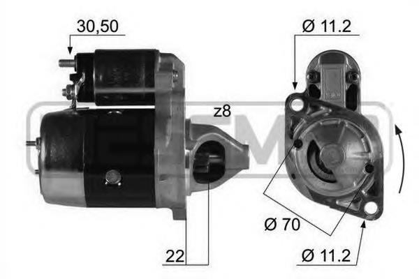 Motor de arranco Hyundai/Kia B30118400B preço, a partir de 61,29 USD