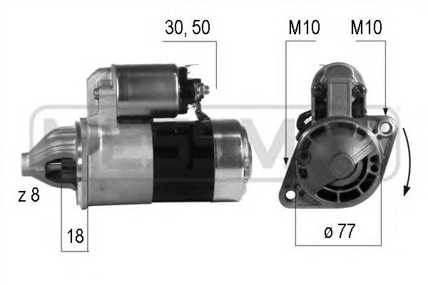 Motor de arranco ERA 220191 preço, a partir de 59,69 USD