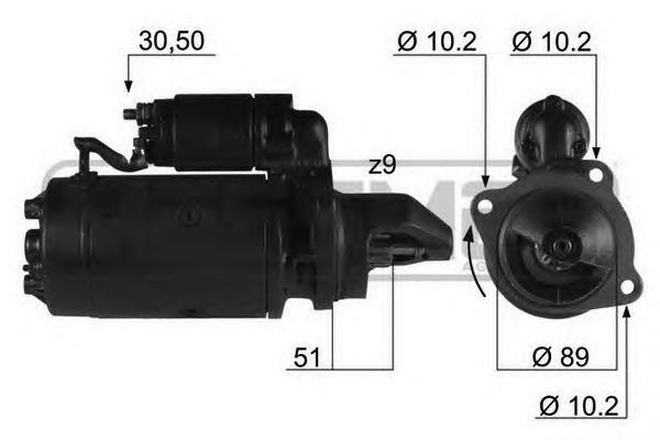 Compre CS1279 REMA-PARTS Motor de arranco