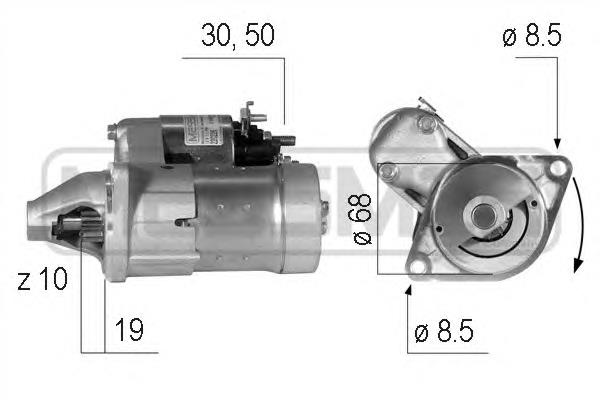 Motor de arranco General Motors P25187957 preço, a partir de 21,94 USD