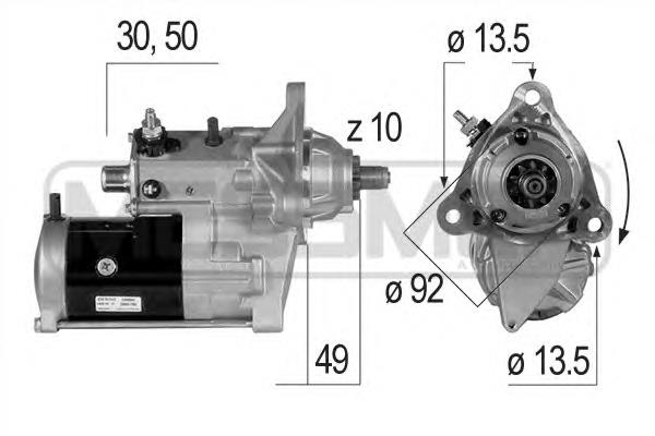 Motor de arranco 5801710983 Iveco
