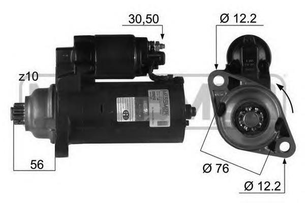 001125051 VAG Motor de arranco