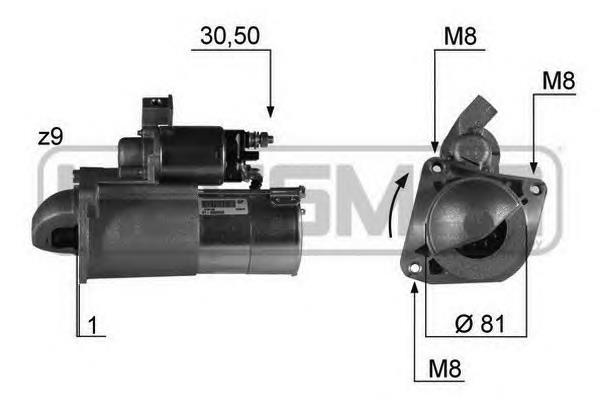 71724237 Fiat/Alfa/Lancia Motor de arranco
