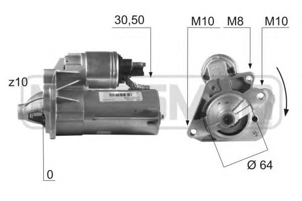 220396 ERA Motor de arranco