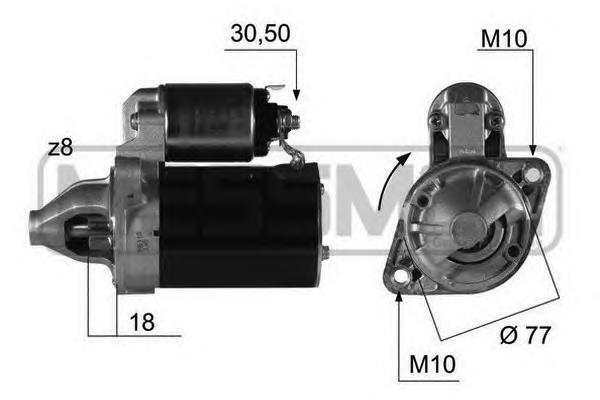 Motor de arranco Hyundai/Kia M3T25781 preço, a partir de 111,45 USD
